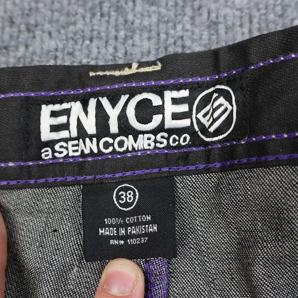 Enyce Jeans‎ Mens 38x32 Chocolate Brown Relaxed Fit 100% Cotton Sean Combs